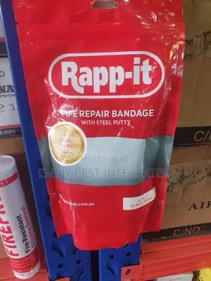 Rapp-It Pipe Repair Bandage With Steel Putty