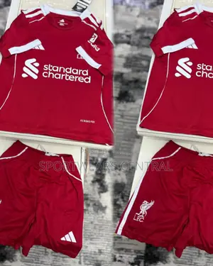Original 2025/2026 Liverpool Home Children Jersey