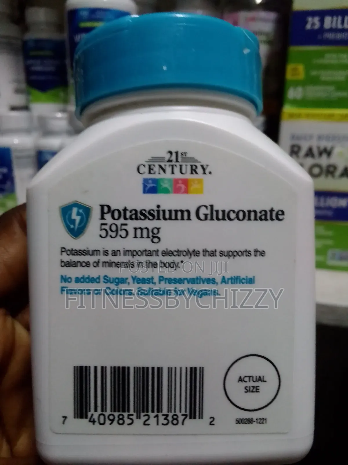 Potassium Gluconate 595mg X 110 Tablets