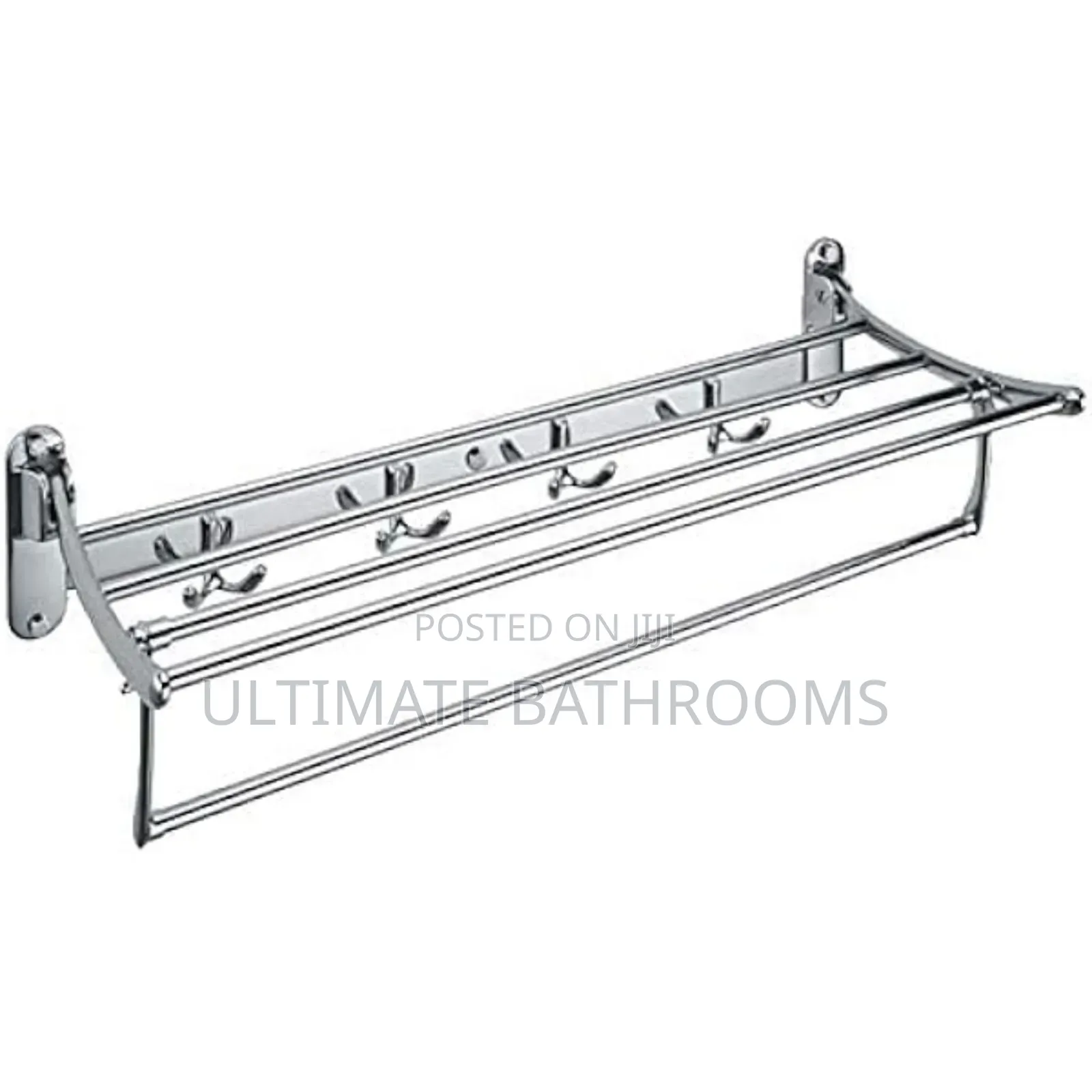 High Quality 90cm Chrome Multiple Towel Rack
