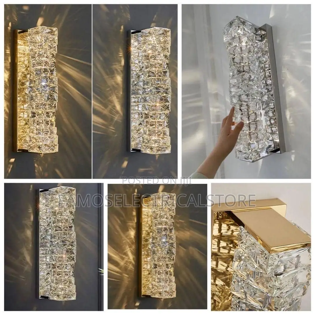 Wall Mounted Crystal Led Lamp Design