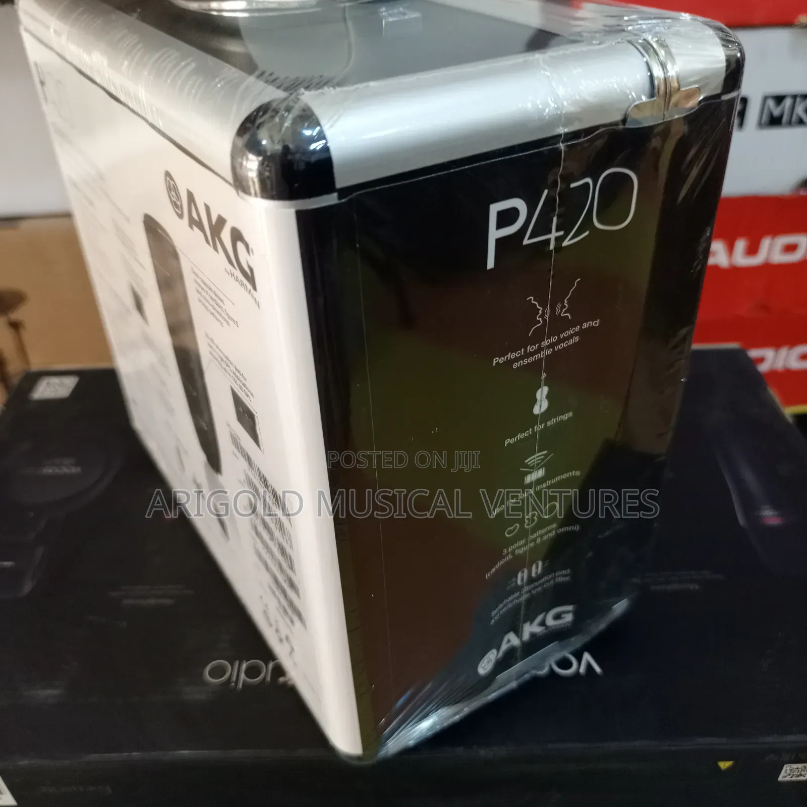 Professional Akg Studio Microphone P420 Big Name  