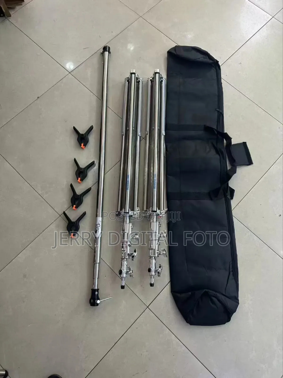 Silver Backdrop Stand