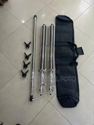 Silver Backdrop Stand
