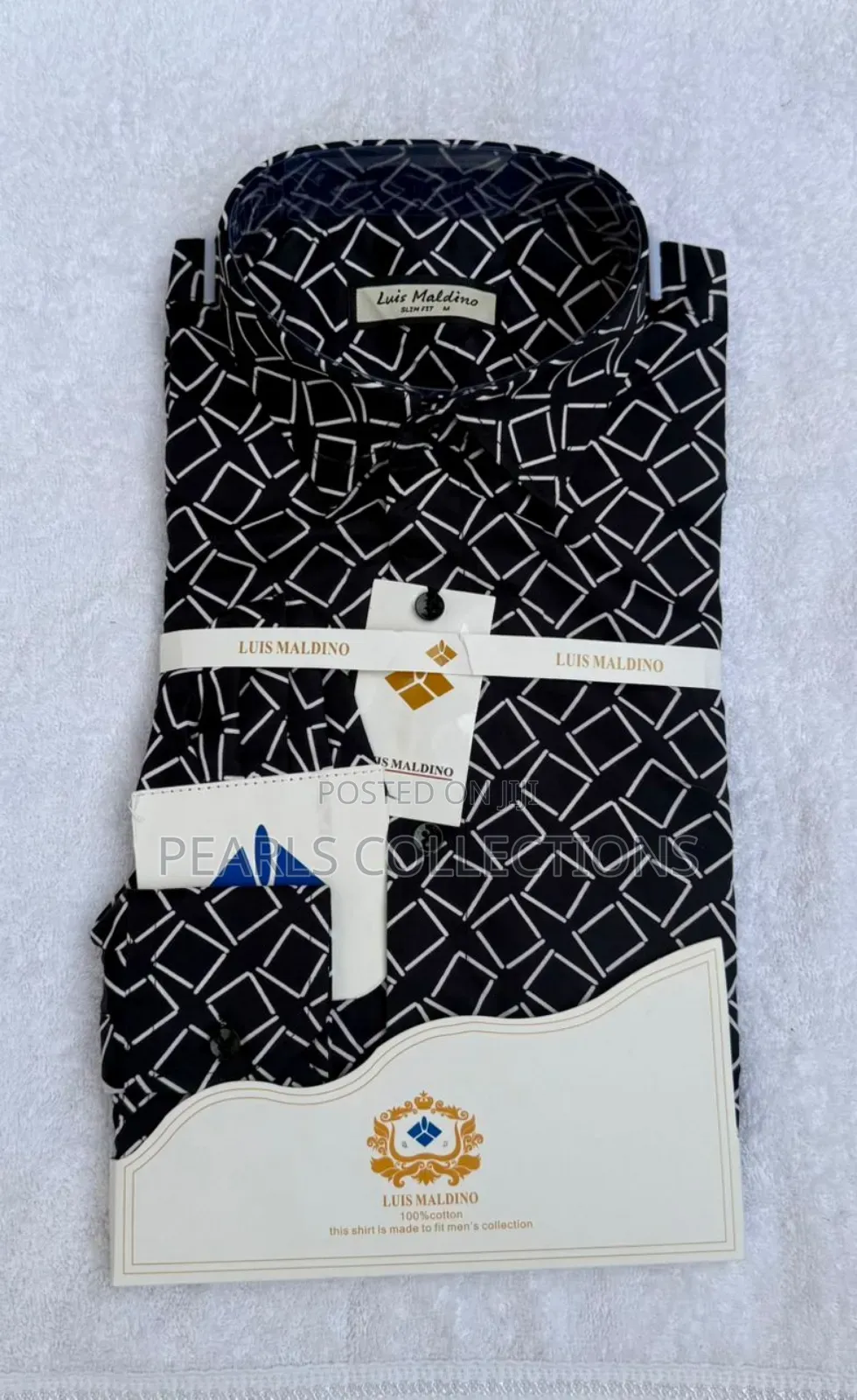 Men Podka Dot Office Shirts