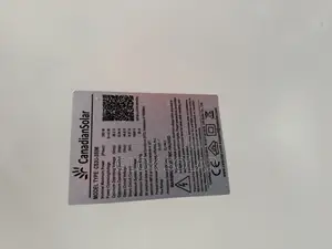 300watts Canadian Solar Panel With High Voltage Charge