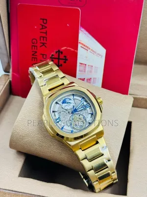 Budget Friendly Patek Gold Chain Watch