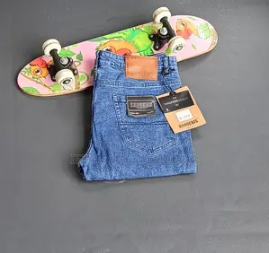 Good Quality Matured Men Plain Jeans