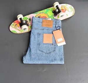 Good Quality Matured Men Plain Jeans