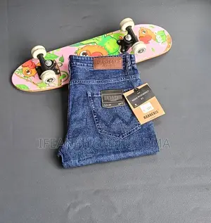 Good Quality Matured Men Plain Jeans
