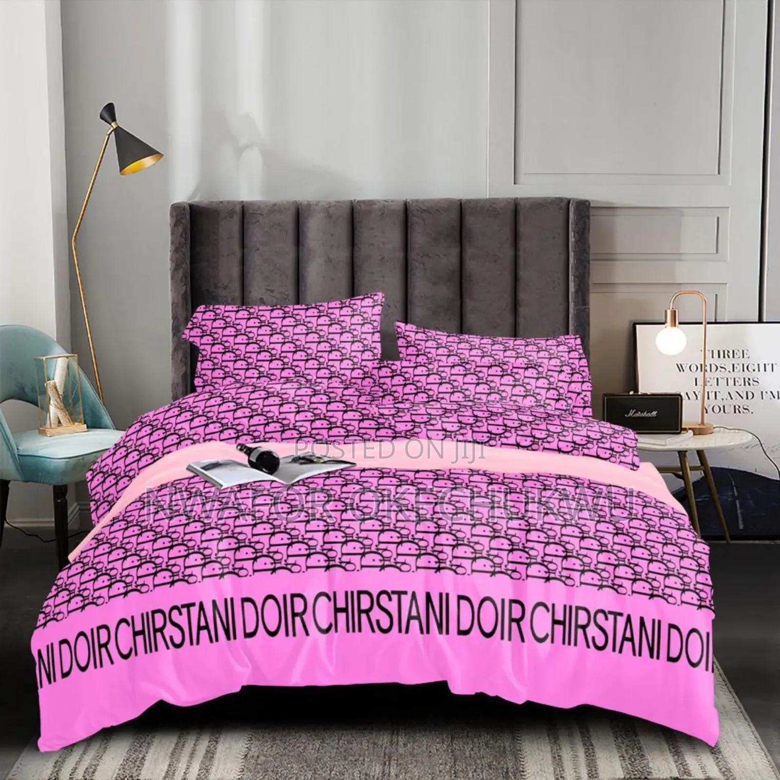 Designer Pure Cotton Bedsheets Complete Set 6by6 Bed