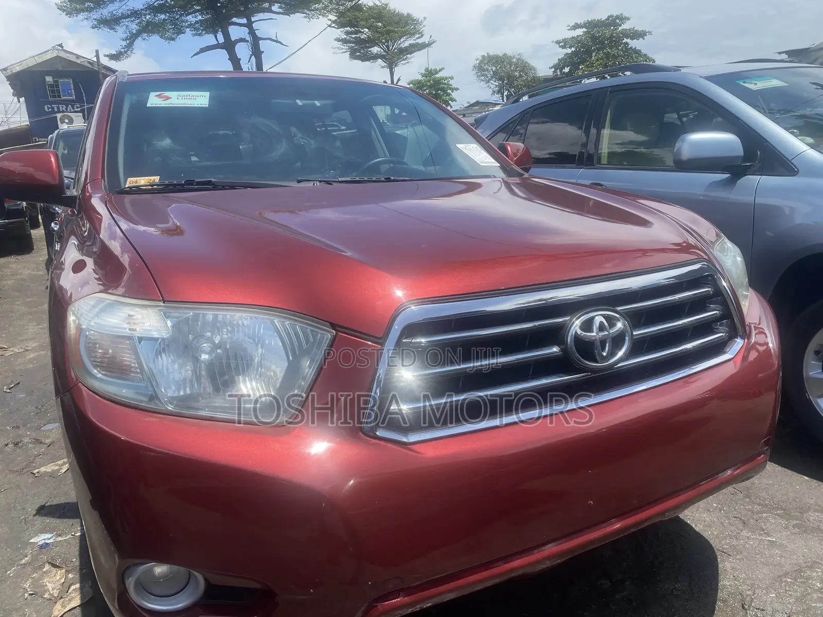 Toyota Highlander Limited 2010 Red