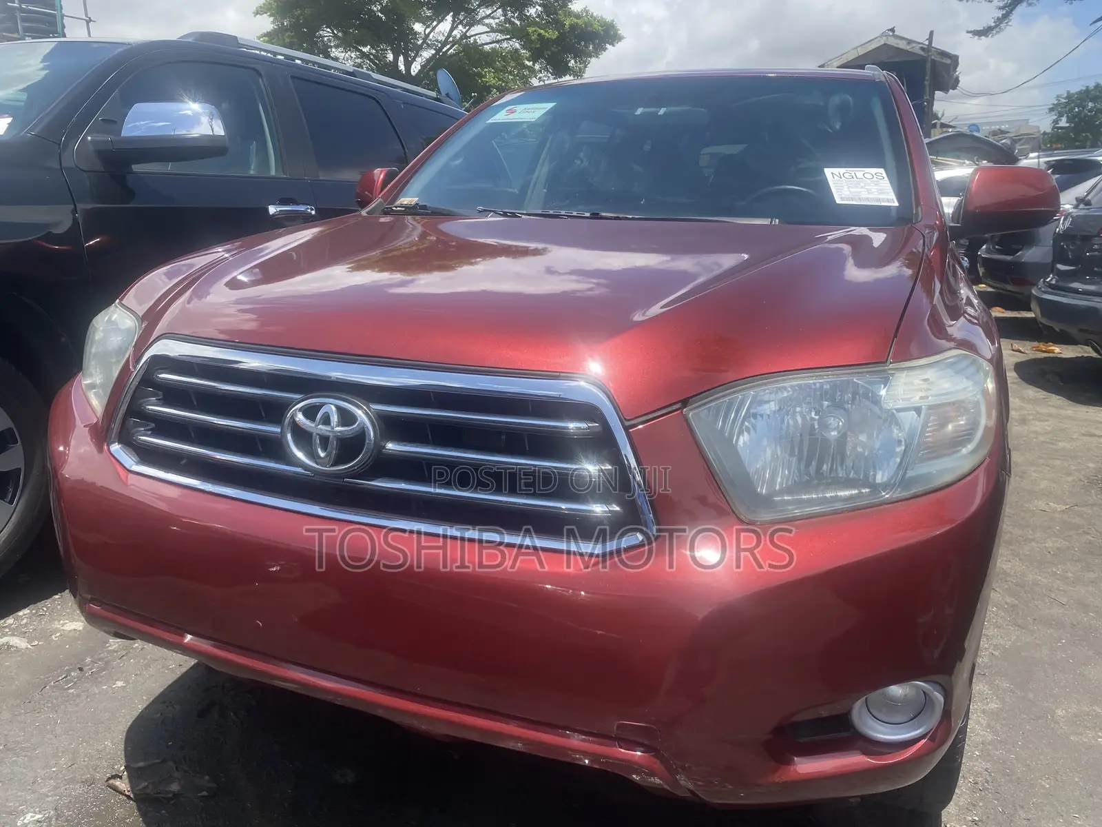 Toyota Highlander Limited 2010 Red