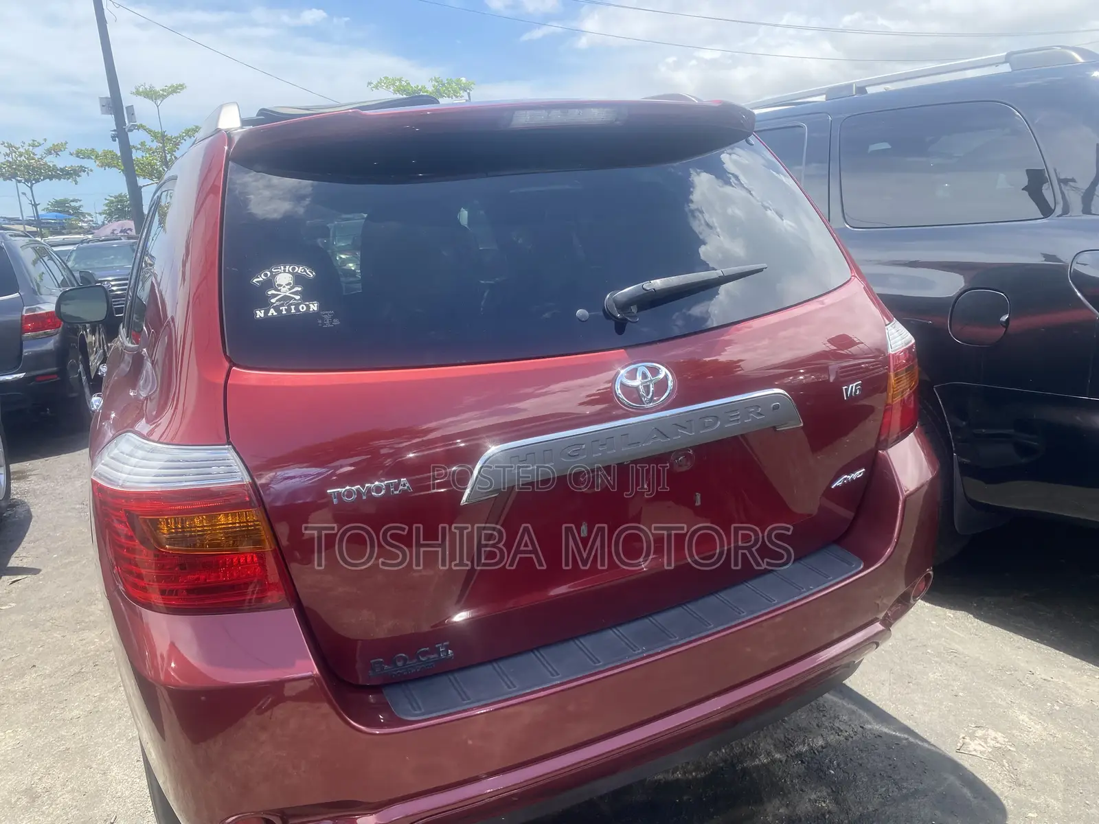 Toyota Highlander Limited 2010 Red