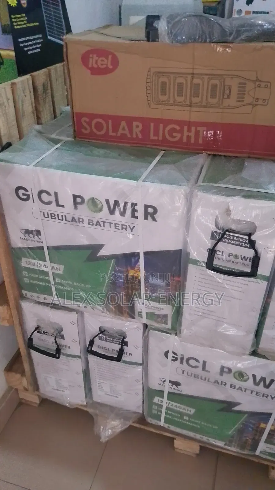 240ah 12v Gicl Tall Tubular Battery
