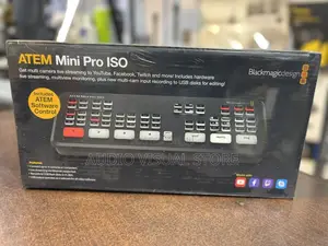 Blackmagic Design Atem Mini Pro Iso Hdmi Live Stream Switcher