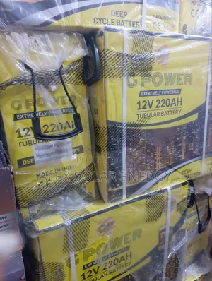 220ah 12v Gpower Tubular Battery