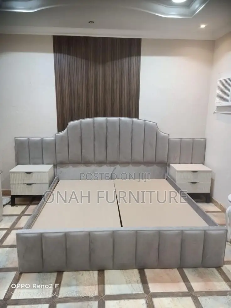 Standard 6by6 Padded Bed Frame.