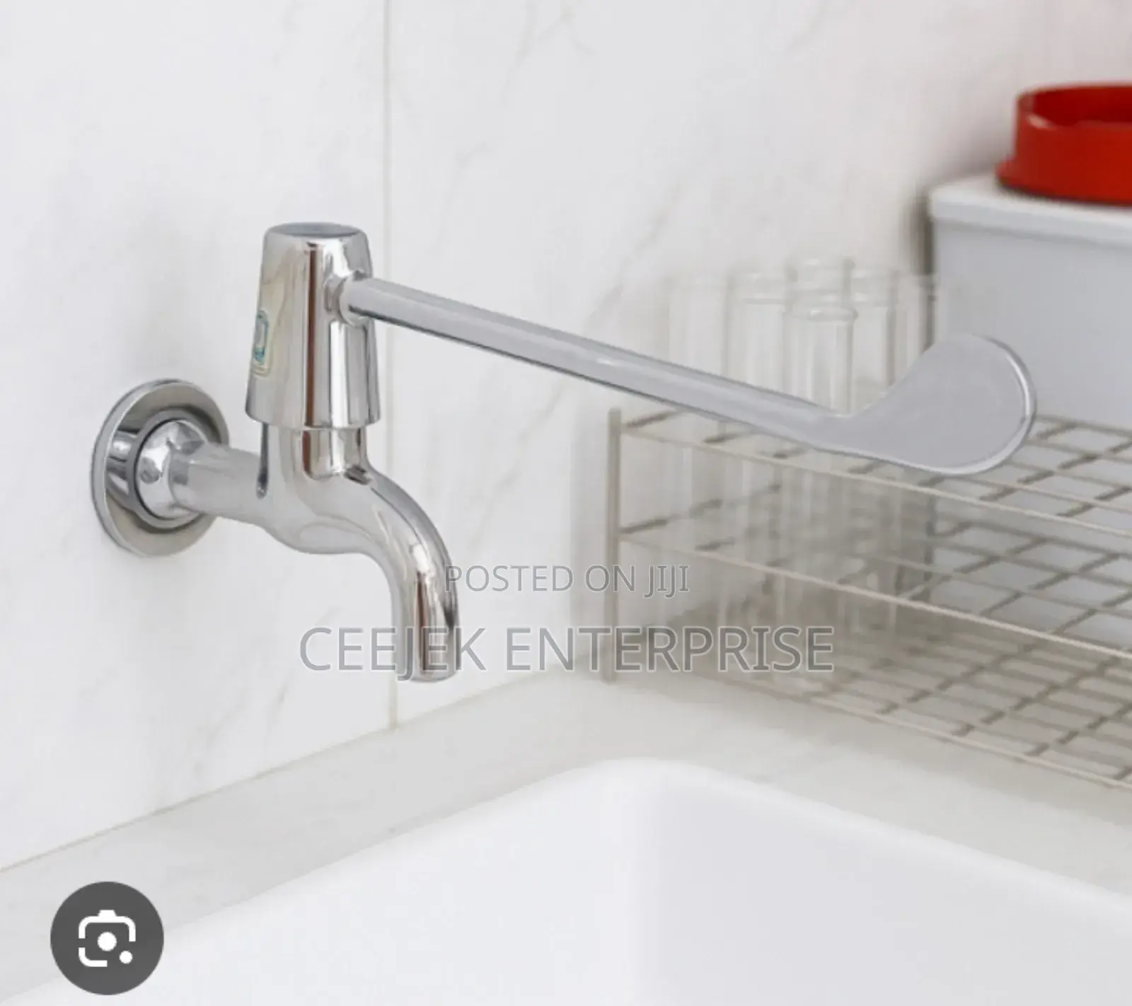 Original Stainless Wall Laboratory Tap