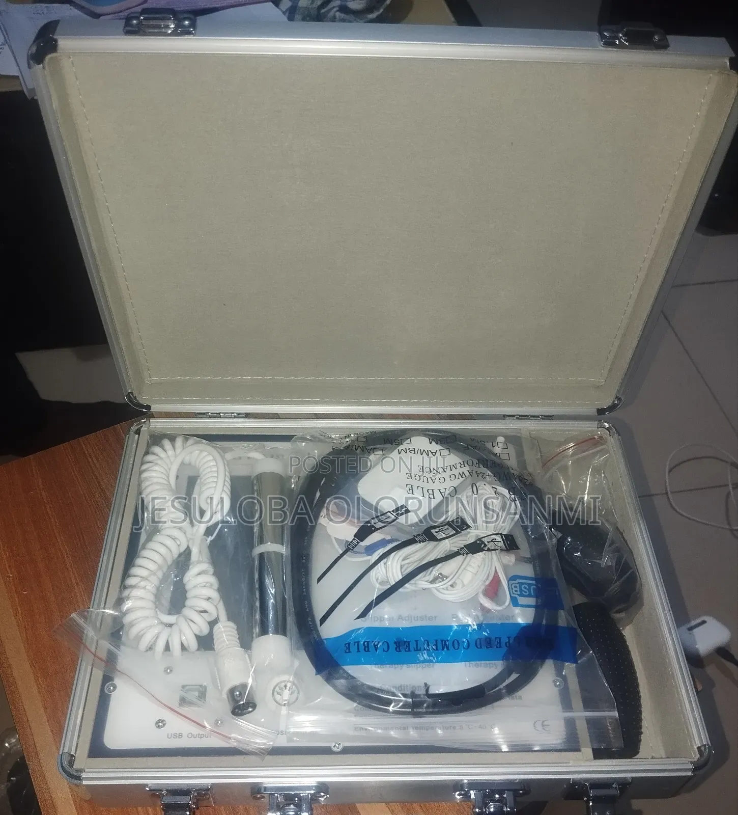 Quantum Resonance Magnetic Analyzer
