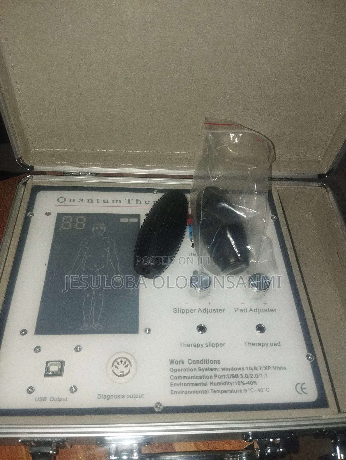 Quantum Resonance Magnetic Analyzer