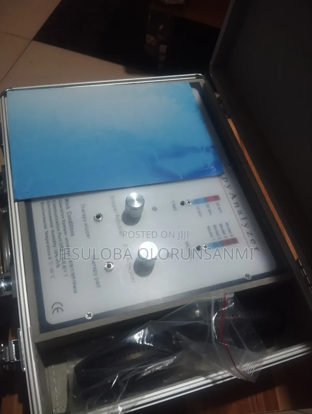 Quantum Resonance Magnetic Analyzer
