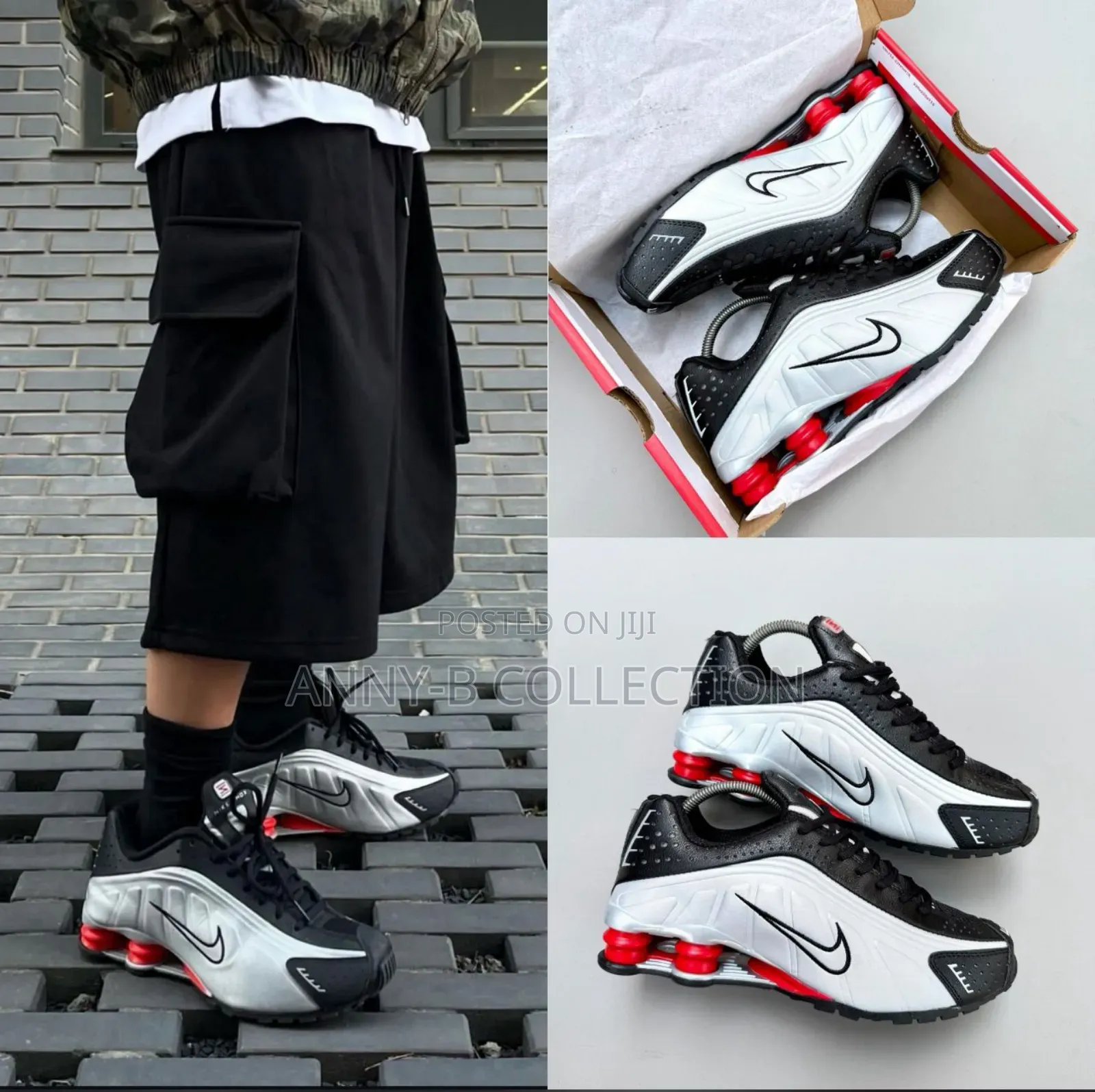 Luxury Nike Shox R4 Sneakers