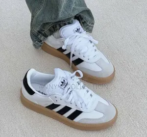 Luxury Adidas Samba High Sole Sneakers