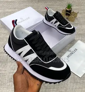 Original Moncler Suede Sneakers Collection
