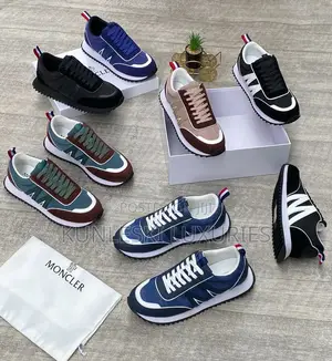Original Moncler Suede Sneakers Collection