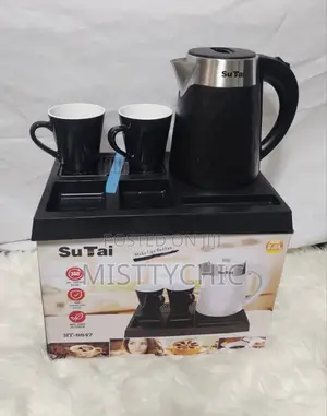 Hotel, Guest Welcoming Tray With Electric Kettle