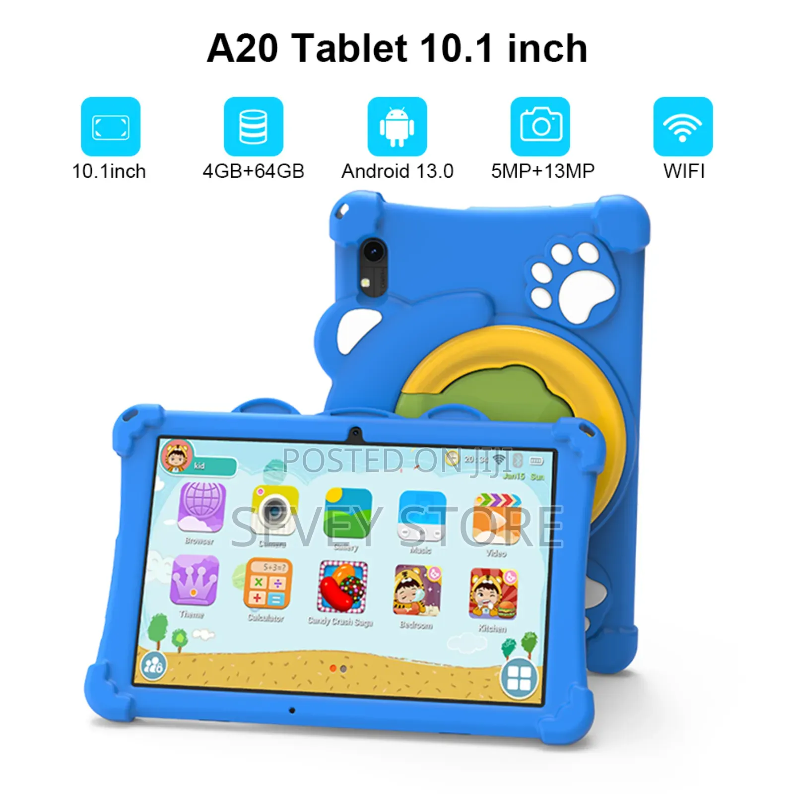 Child Tablet Android 13.0 Wlfl Writing Tablet For Kids Educational