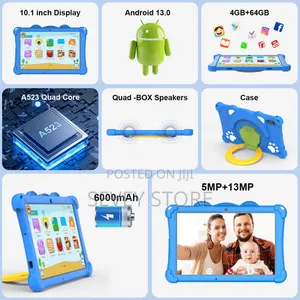 Child Tablet Android 13.0 Wlfl Writing Tablet For Kids Educational