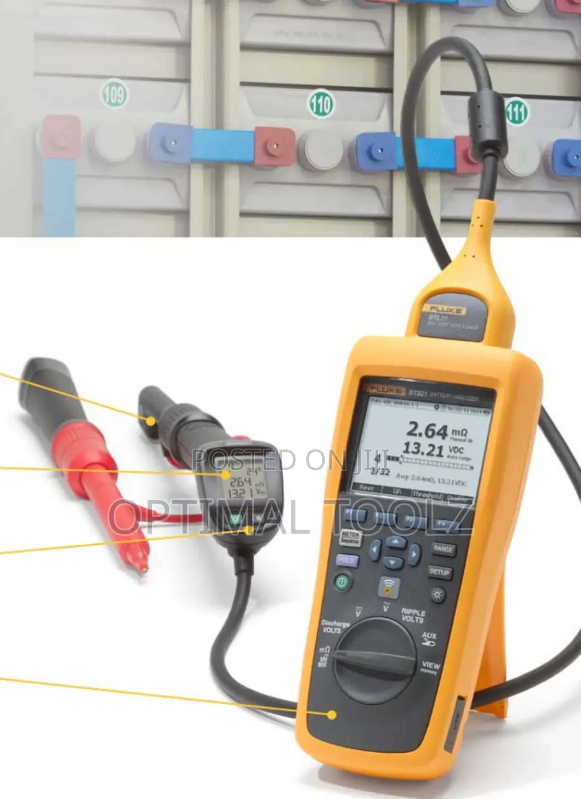 Fluke Bt521 Advanced Battery Analyzer