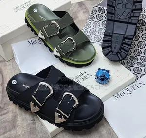 McQueen Casual Buckley Slippers/Sandals