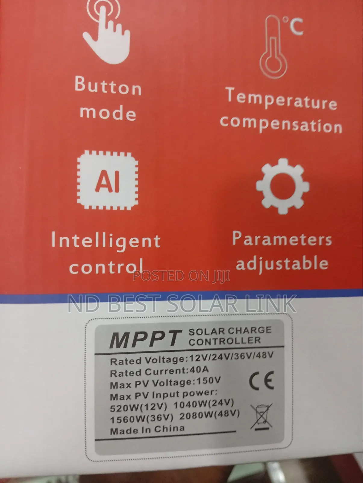 40a SMS MPPT Charge Controller