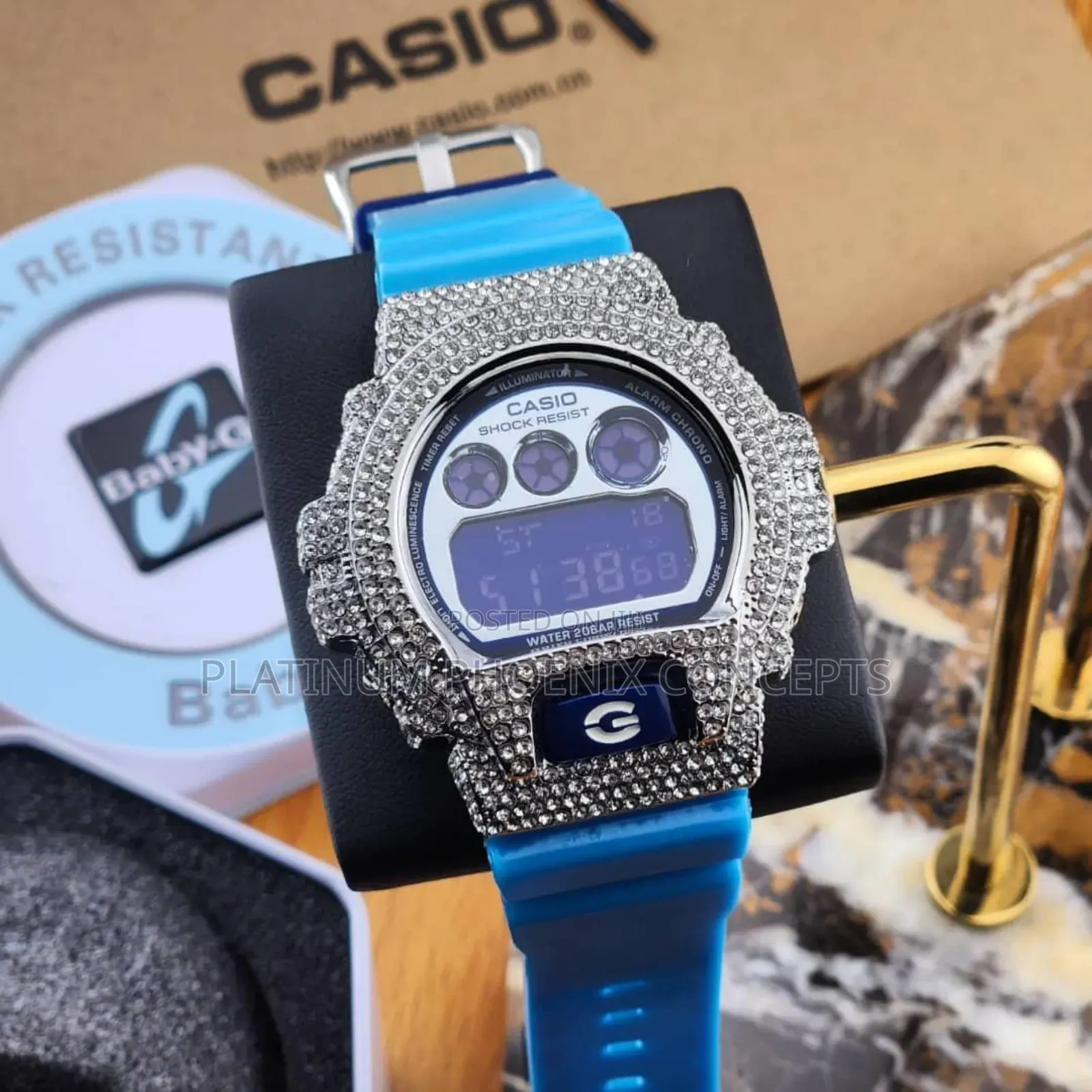 Luxury Gshock Illuminate Wristwatch
