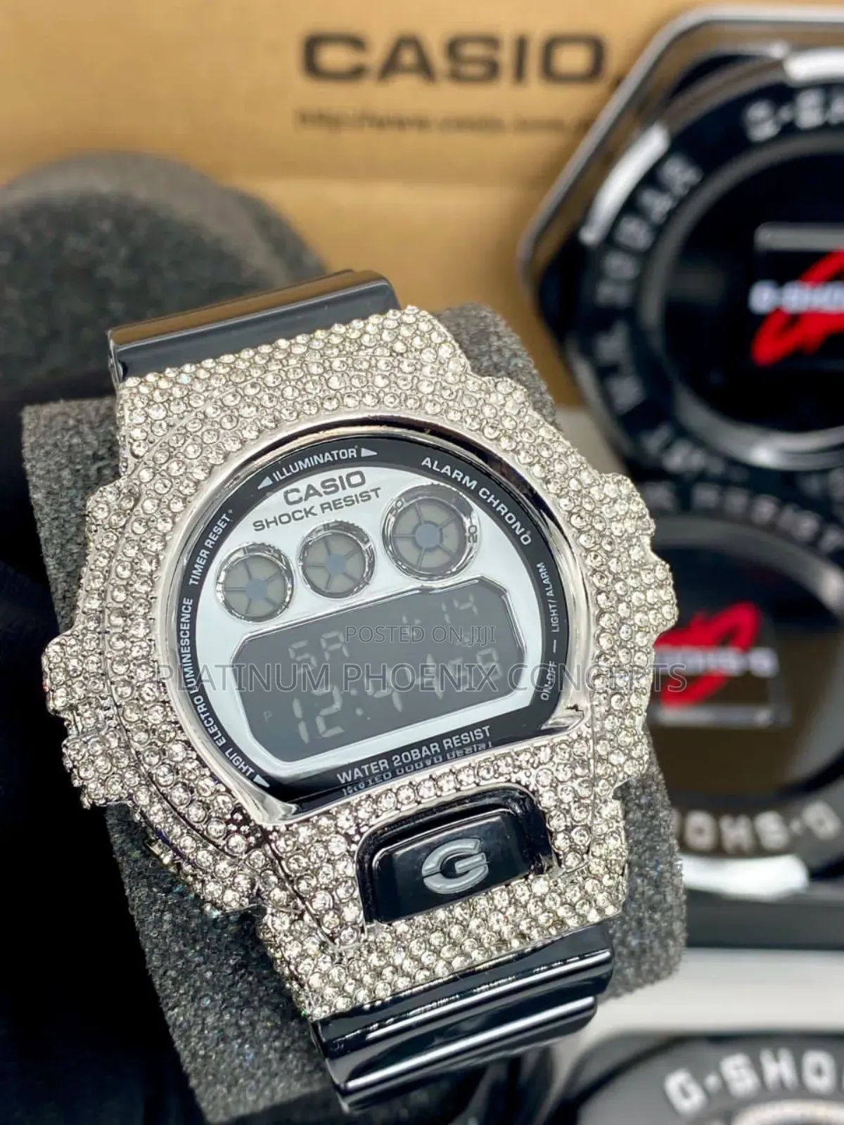 Luxury Gshock Illuminate Wristwatch