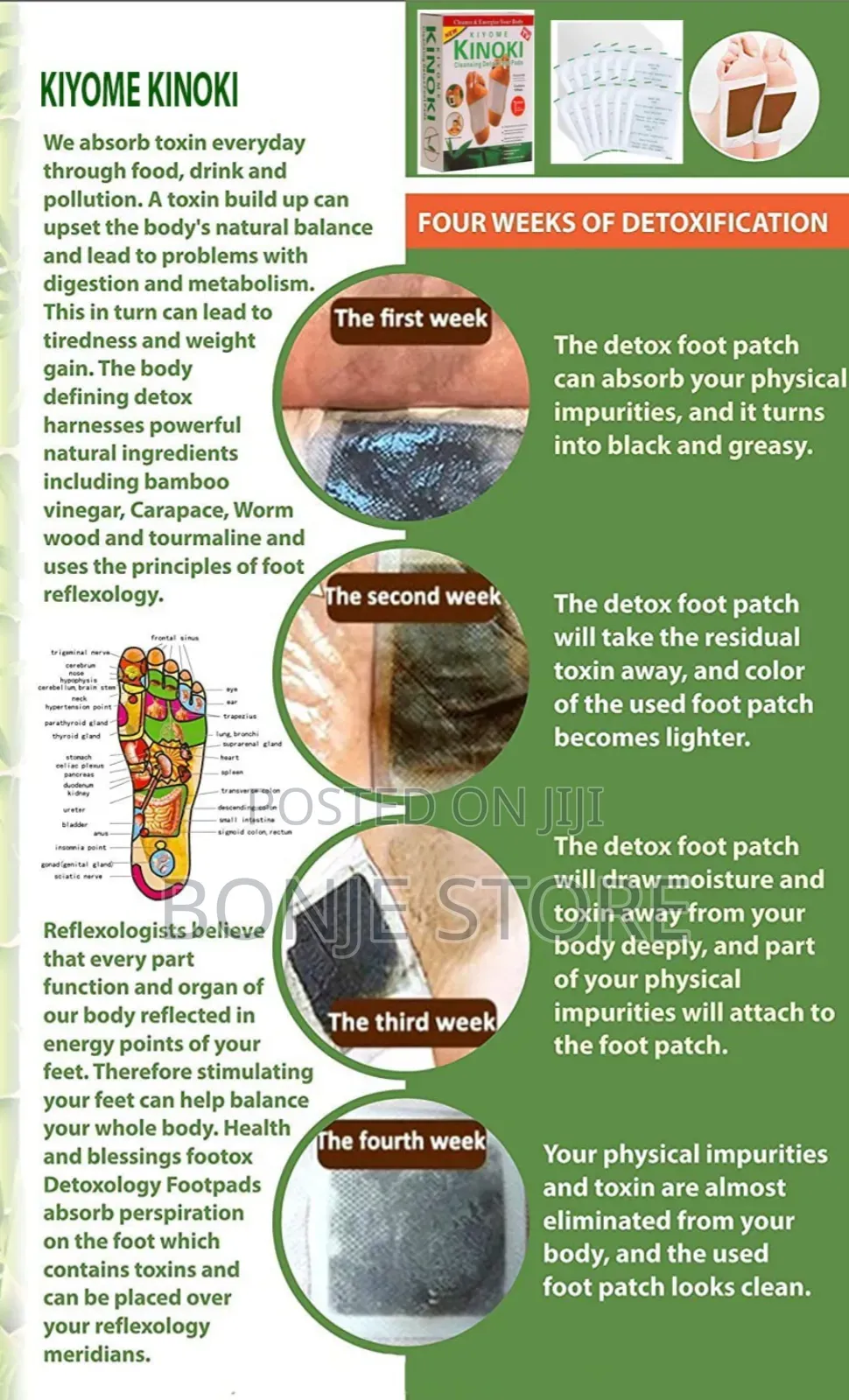 10pieces Foot Detoxification Patch