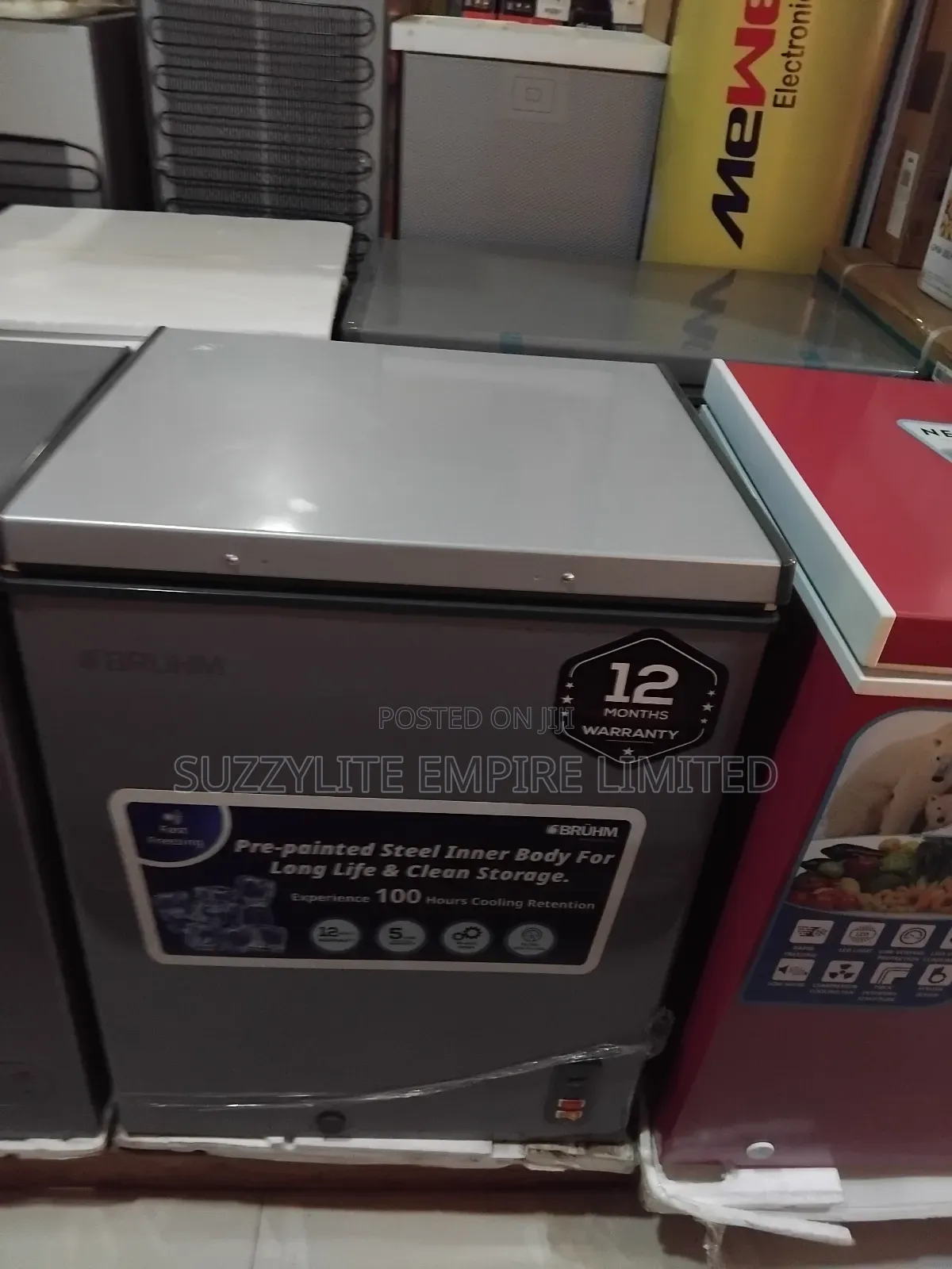 Bruhm 140 Liters (142) Chest Freezer