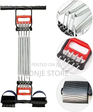 Chest Expander Spring, Pull Up Bar, Hand Gripper Spring