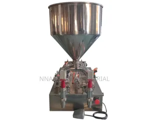 Double Nozzle Paste Filler Machine