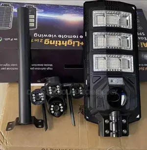 Solar Light With 3 View Camera