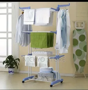 Heavy Duty Multi-Layer Foldable Clothes Drying Rack