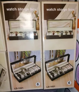 6 Slots Watch Box/ Container