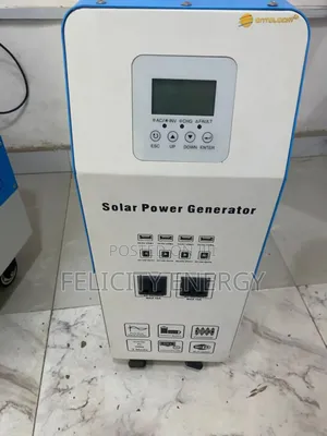 3000watt Solar Generator That Can Power Your 3bedroom Flat