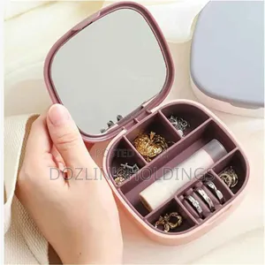 Jewellery Storage Box With Mirror -