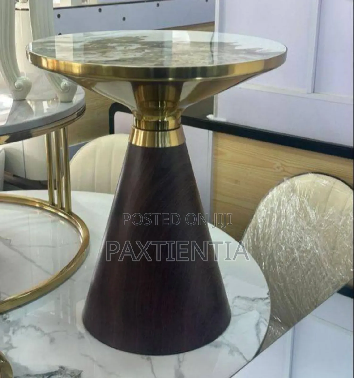 Marble Side Stool