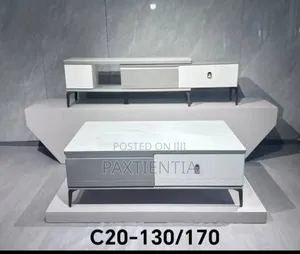 Minimalist Tv Stand and Centre Table Set