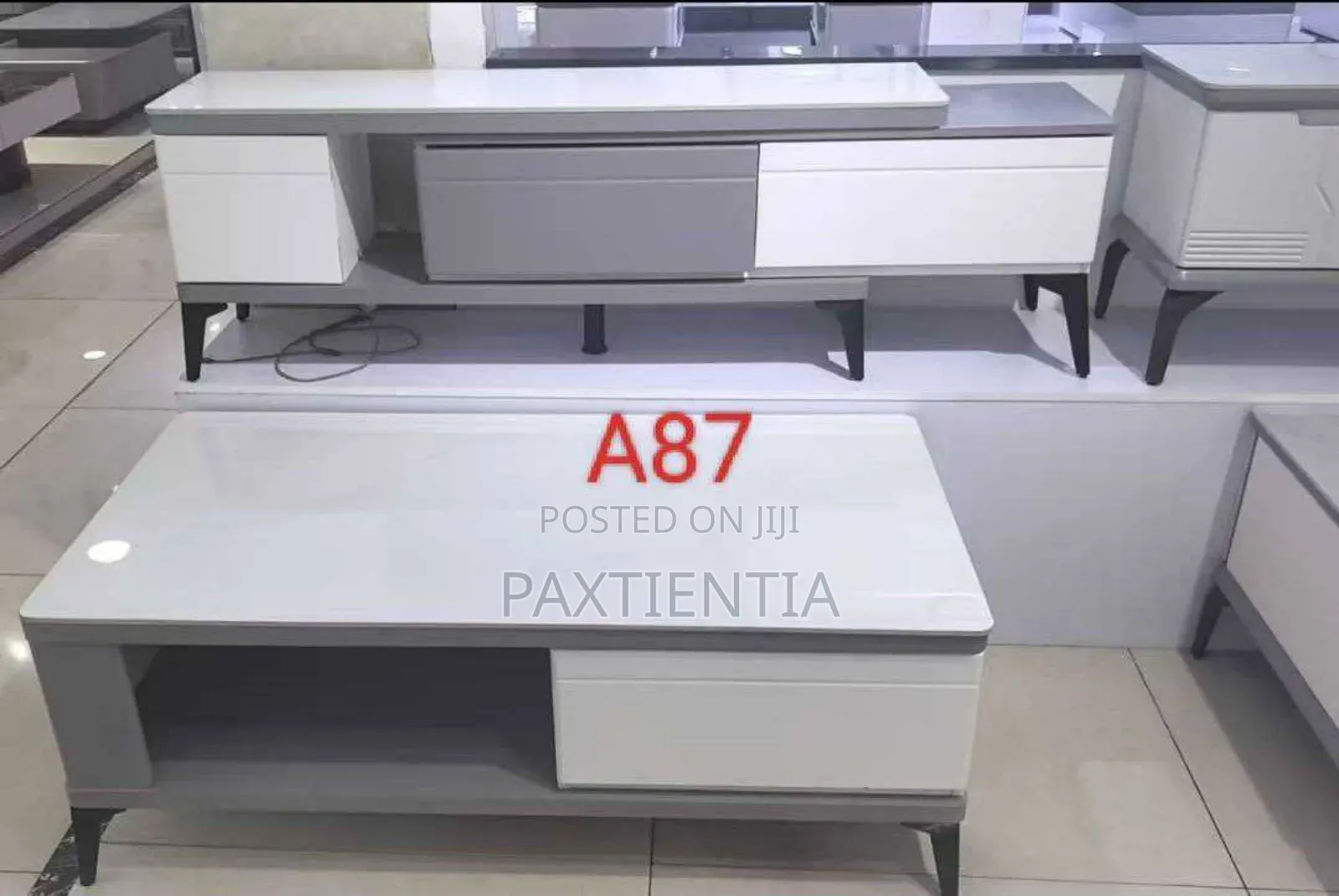 Minimalist Tv Stand and Centre Table Set